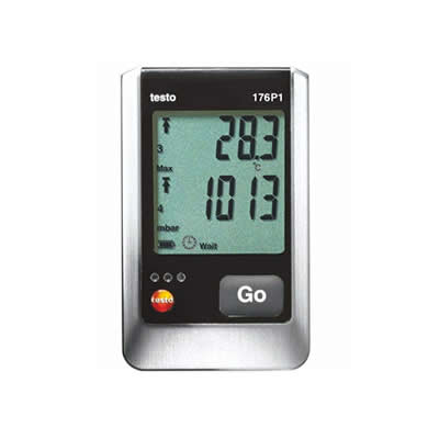   testo 176-P1电子温湿度及大气压力记录仪